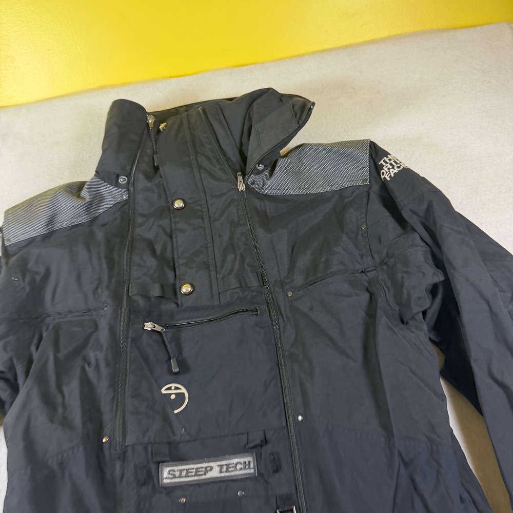 The North Face Steep Tech Apogee Jacket Mens XL Black Ski Parka Gorpcore Utility